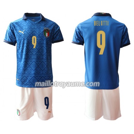 Tenue Enfant Italie Andrea Belotti 9 Domicile UEFA Euro 2020 (+ Short) Tenue Enfant Italie Andrea Belotti 9 Domicile UEFA Euro 2020 (+ Short)